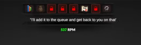 An example of an idle game using a ticker.